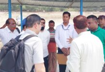 এডিবি প্রতিনিধিদলের সুলতানগঞ্জ নদীবন্দর পরিদর্শন